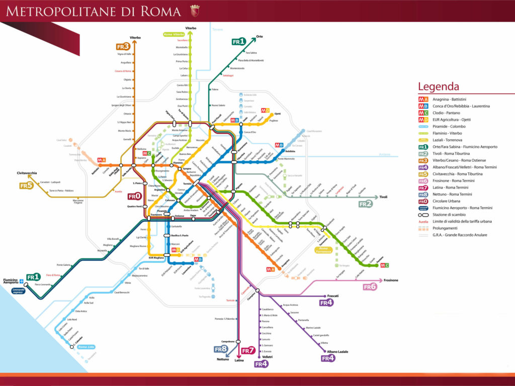 Metro De Roma Precios Y Horarios 2017 3098
